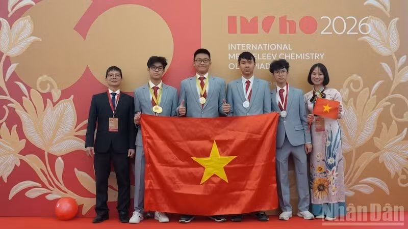 Вьетнамская команда. Фото: Суан Хынг