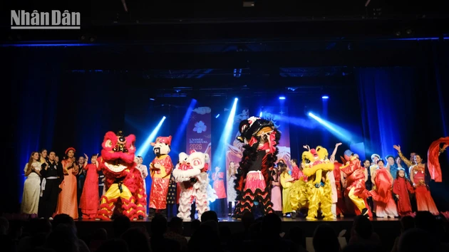 Радостная атмосфера встречи Лунного Нового года вьетнамцев, проживающих во Франции