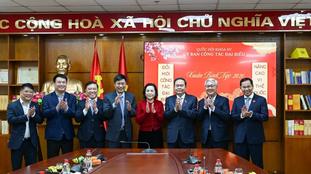 [Фото] Председатель НС Чан Тхань Ман провел рабочие встречи с комитетами Национального собрания