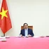 Премьер-министр Фам Минь Тьинь проводит телефонный разговор с Премьер-министром и Министром иностранных дел Катара. Фото: ВИА