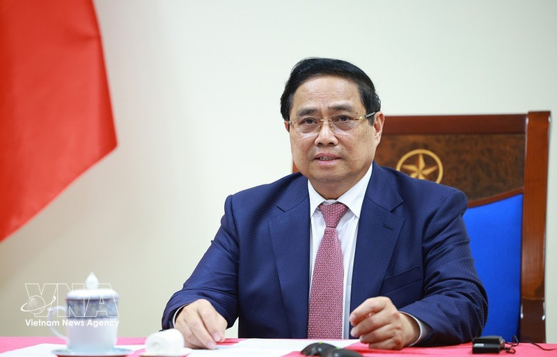 Премьер-министр Фам Минь Тьинь провёл телефонный разговор с Президентом Республики Ангола Жуан Мануэл Гонсалвеш Лоренсу. (Фото: ВИА)