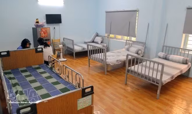 Один из уголков приюта модели «Одуванчик» в квартале Ханьтхонг города Хошимина. (Фото: ВИА)