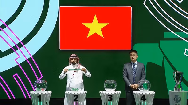Жеребьевка для сборной U23Вьетнама. (Фото: АФК)