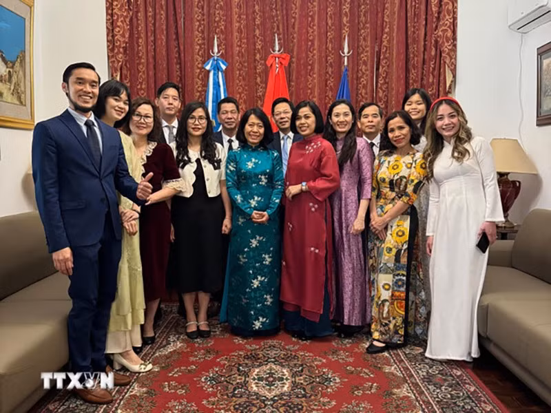 Участники мероприятия в Буэнос-Айресе (Аргентина). (Фото: ВИА)