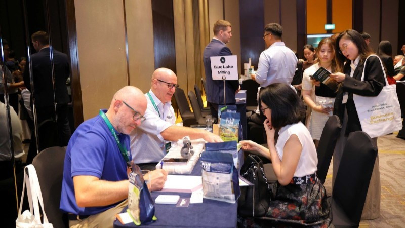 Австралийские компании устанавливают контакты с вьетнамскими предприятиями. (Фото: Оргкомитет)