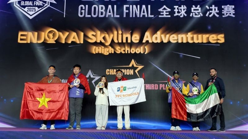 Вьетнам завоевал 14 наград на конкурсе в этом году. (Фото: Оргкомитет)