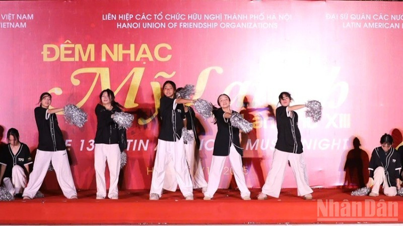 Художественный номер, представленный в рамках музыкального вечера.