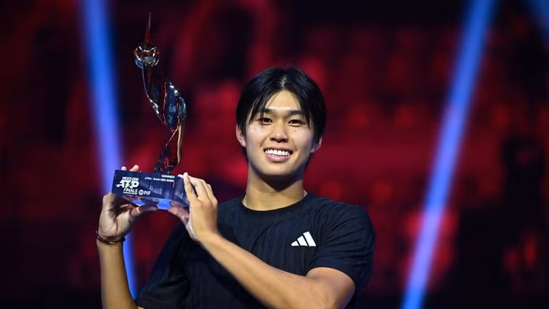 Американский теннисист вьетнамского происхождения Лернер Тиен – чемпион Next Gen ATP Finals. (Фото: ATP)