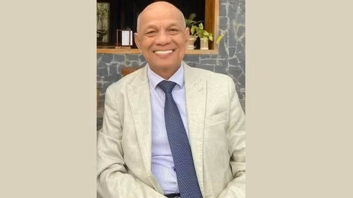 Господин Нгуен Хонг Хюэ, член Центрального комитета Отечественного фронта Вьетнама, бывший председатель Ассоциации вьетнамских предпринимателей за рубежом. (Фото предоставлено г-ном Хюэ)