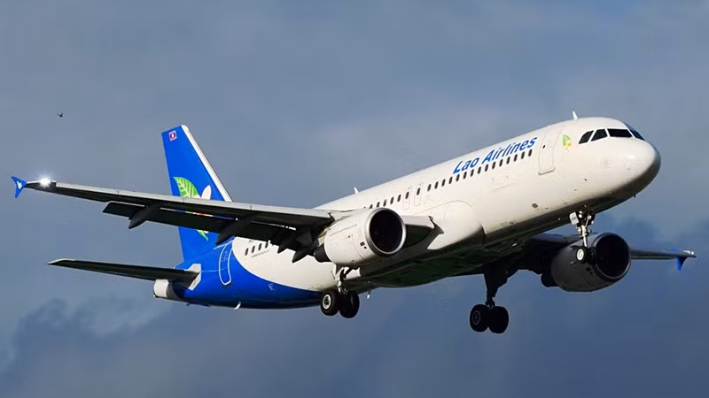 Самолет Airbus A320 авиакомпании Lao Airlines. (Иллюстративное фото)