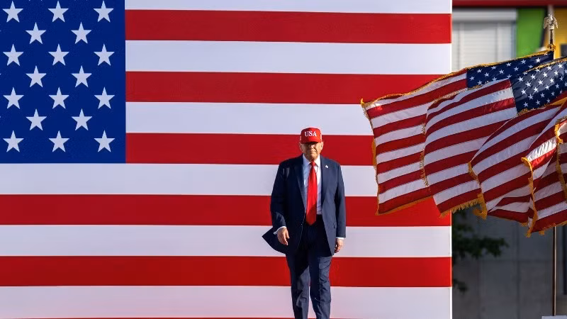 Президент США Дональд Трамп на праздничном мероприятии в штате Айова, 4 июля. Фото: Белый дом