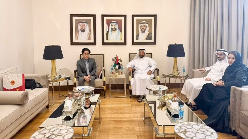 Общий вид рабочей встречи. (Фото предоставлено Посольством Вьетнама в ОАЭ)