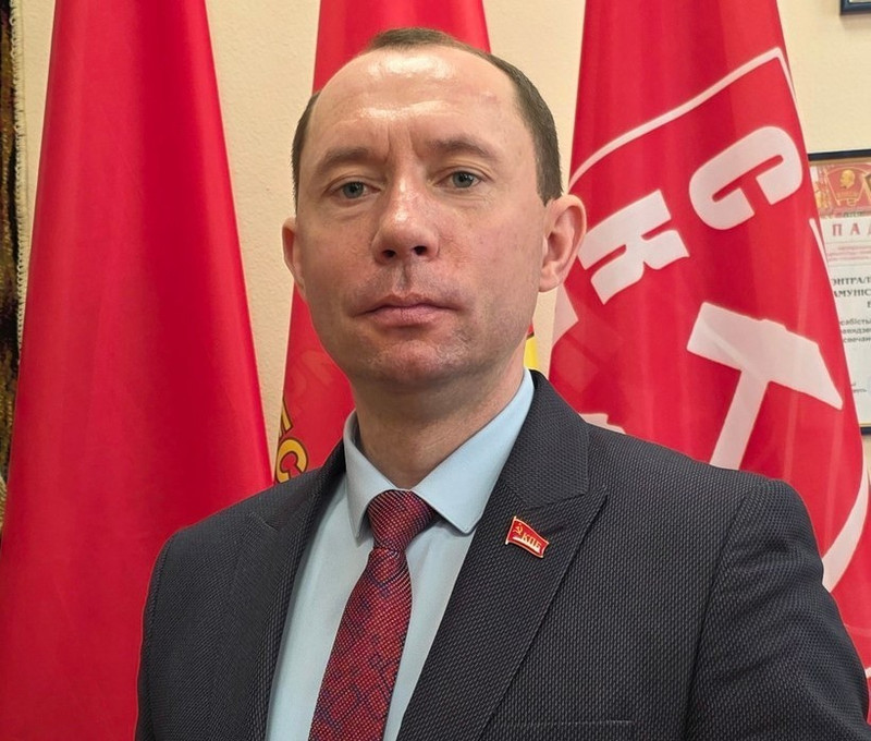 Сергей Сыранков, первый секретарь ЦК КПБ. (Фото: ВИА)