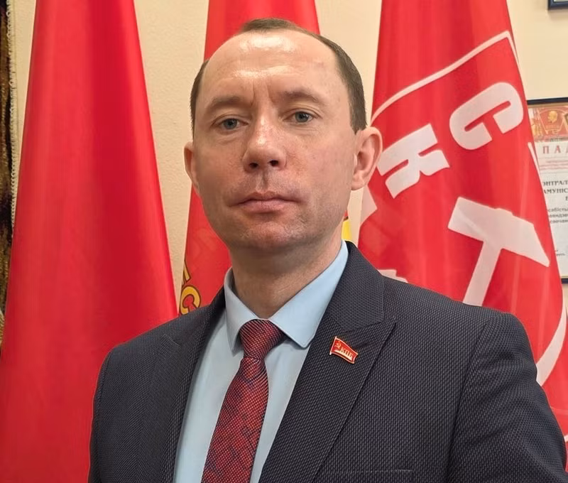 Сергей Сыранков, первый секретарь ЦК КПБ. (Фото: ВИА)