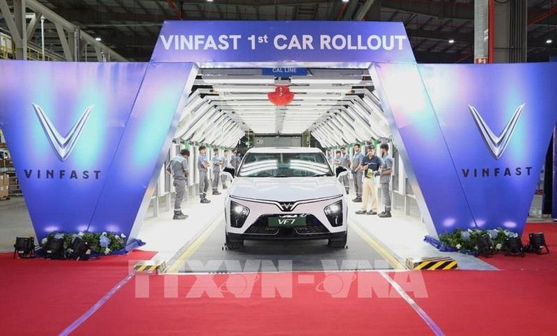 Модели электромобилей производятся на заводе VinFast India. (Фото: ВИА)