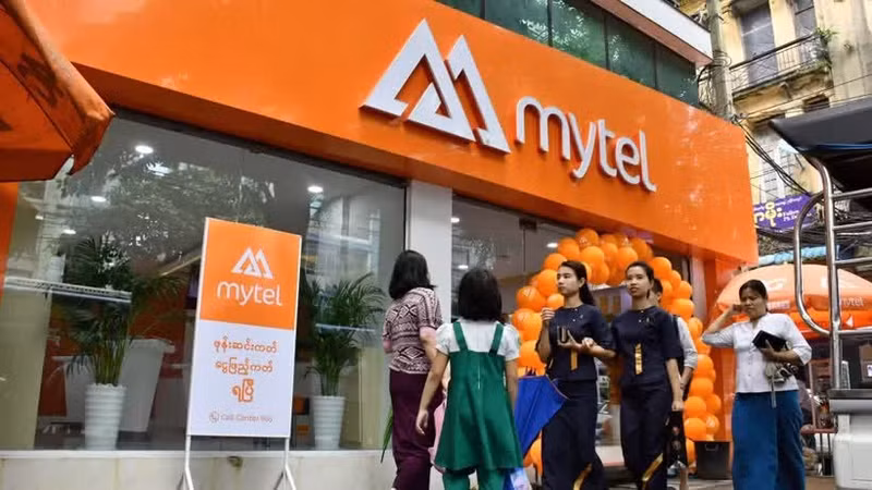 Mytel, телекоммуникационная сеть в Мьянме, является одним из успешных проектов вьетнамских предприятий за рубежом. (Фото: ВИА)