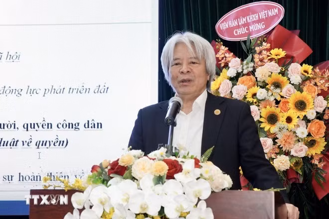 Профессор, доктор наук Во Кхань Винь. (Фото: ВИА)