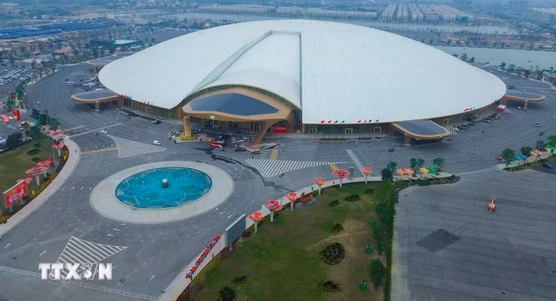 Вид на Выставочный центр Вьетнама - место проведения Весенняя ярмарка 2026. (Фото: ВИА)