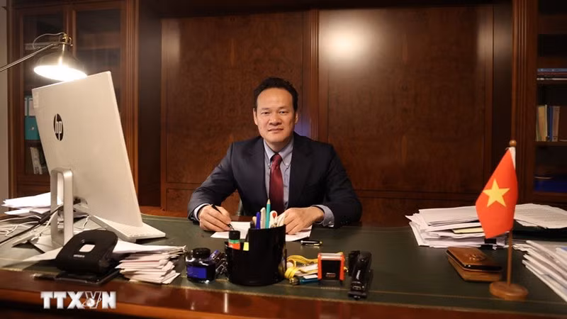 Посол Май Фан Зунг, глава Постоянной миссии Вьетнама в Женеве. (Фото: ВИА)