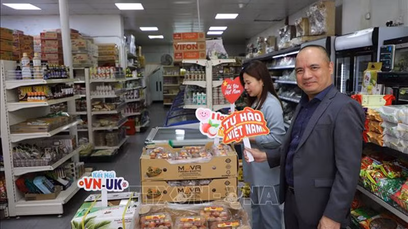 Торговое представительство Вьетнама в Великобритании совместно с компанией TT Meridian проводит Неделю вьетнамского личи в Лондоне. Фото: ВИА