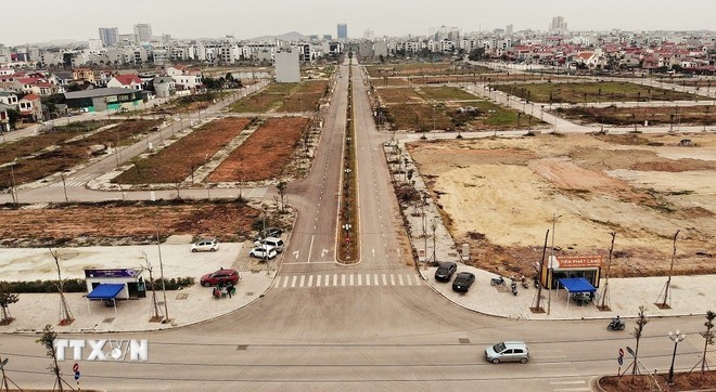 Один из районов южной городской зоны провинции Бакзанг, где стоимость разделённых земельных участков выросла до 2–4 миллиардов донгов за участок. (Фото: ВИА)