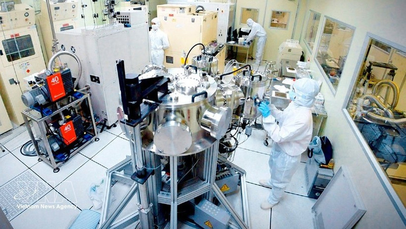 Современная научно-исследовательская лаборатория нанотехнологий Вьетнамского национального университета в Хошимине. (Фото: ВИА)