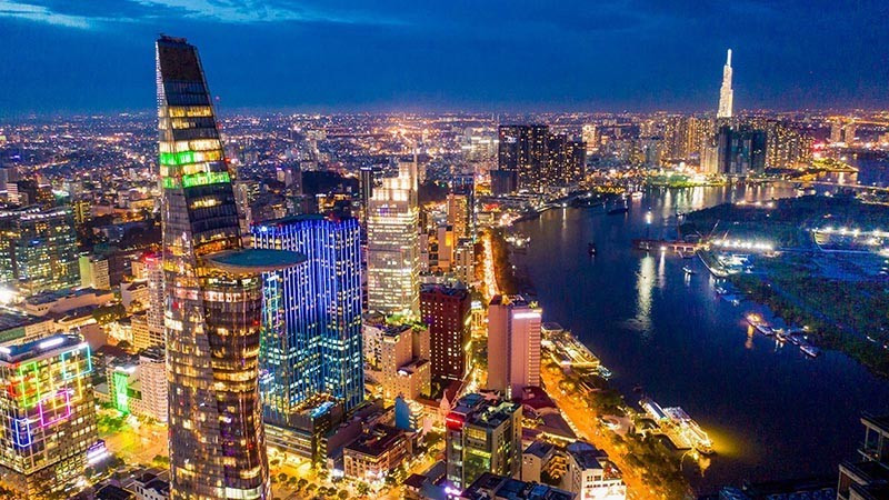 Сегодняшний город Хошимин. (Фото: Хоанг Чиеу)