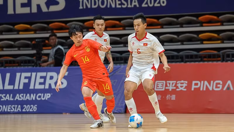 Сборная Вьетнама полностью контролировала ход игры. (Фото: Федерация футбола Вьетнама)