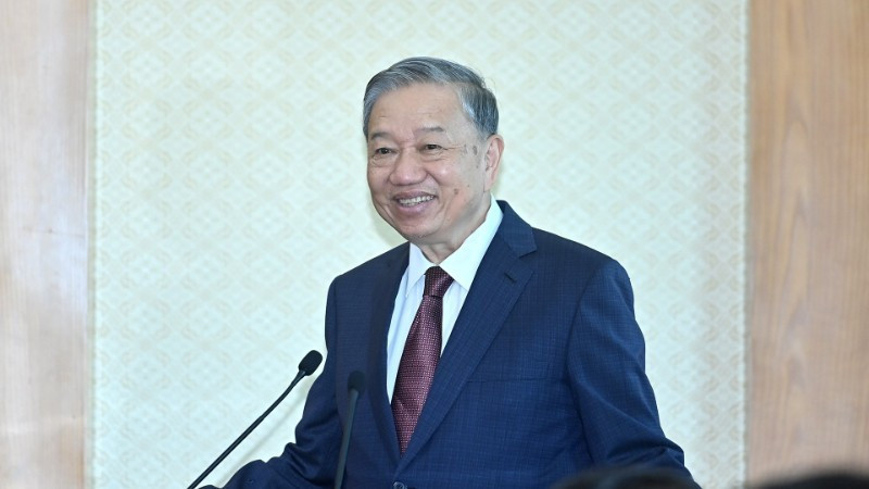 Генеральный секретарь ЦК КПВ То Лам. (Фото: Данг Кхоа)