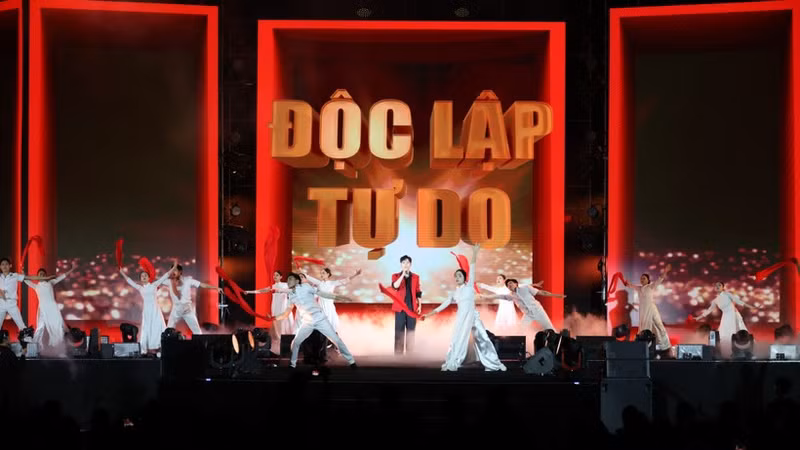 Художественный номер в рамках программы.