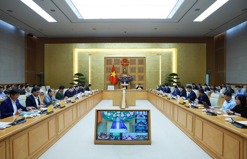 Совещание по ускорению темпов реализации восстановления и ремонта жилья для семей, пострадавших от стихийных бедствий в Центральном Вьетнаме. (Фото: ВИА)