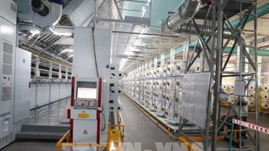 Фабрика по производству пряжи компании Unitex Textile Dyeing Co., Ltd. применяет новые технологии, оптимизирующие производственный процесс по автоматизированной модели. (Фото: ВИА)