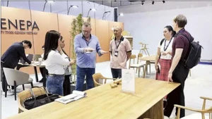 Деревообрабатывающая отрасль стремится повысить стоимость экспортной продукции. (Фото: nhandan.vn)