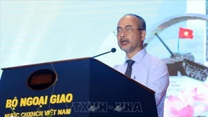 Председатель Государственного комитета по делам вьетнамцев за рубежом Нгуен Чунг Кьен. (Фото: ВИА)