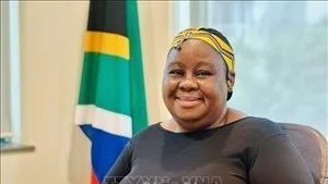 Посол Южно-Африканской Республики во Вьетнаме Вуйисва Тулело. (Фото: ВИА)