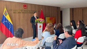 Общий вид встречи с журналистами. (Фото: ВИА)