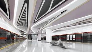 Визуализация станции «Таодан» линии метро № 2 (Бентхань – Тхамлыонг). (Фото: ВИА)