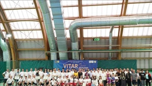 Участники летнего теннисного турнира VITAR Open 2025.