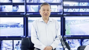 Генеральный секретарь ЦК КПВ То Лам. (Фото: ВИА)