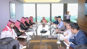 Министр промышленности и минеральных ресурсов Саудовской Аравии Бандар ибн Ибрахим аль-Хурайф посетил Вьетнам с рабочим визитом. (Фото: SPA)