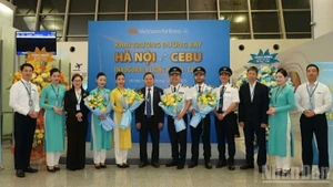 Экипаж Vietnam Airlines на рейсе Ханой – Себу.