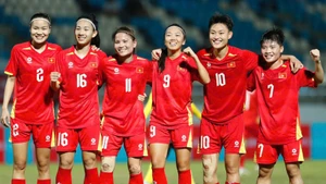 Женская сборная Вьетнама одержала крупную победу в первый игровой день SEA Games 33. (Фото: Минь Зан)