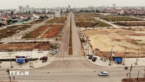 Один из районов южной городской зоны провинции Бакзанг, где стоимость разделённых земельных участков выросла до 2–4 миллиардов донгов за участок. (Фото: ВИА)