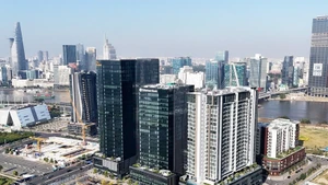 Международный финансовый центр в городе Хошимин планируется ввести в эксплуатацию в конце этого года. (Фото: ВИА)