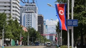 Улица в Пхеньяне, КНДР. (Иллюстрационное фото: Синьхуа)