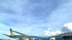 Самолёт авиакомпании Vietnam Airlines. (Иллюстративное изображение. (Фото: ВИА)