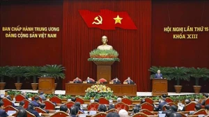 Открывается 15-й пленум Центрального комитета Коммунистической партии Вьетнама XIII созыва. (Фото: ВИА)