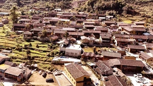 Уголок культурного пространства одной из лучших туристических деревень мира — Ло-ло-чай (Лунгку, провинция Туенкуанг). (Фото: ВИА)