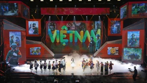 Яркий художественный номер в рамках программы.