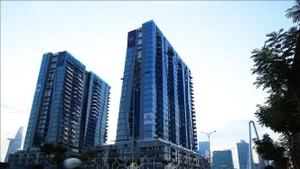 Ядро Международного финансового центра (МФЦ) расположено на полуострове Тхутхьем, квартал Анкхань, город Хошимин. (Фото: ВИА)